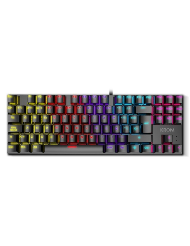 Teclado gaming mecánico...