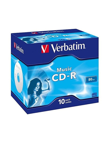 Cd-r verbatim music 16x/...