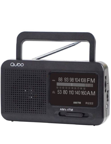 Radio portátil qubo r-222/...