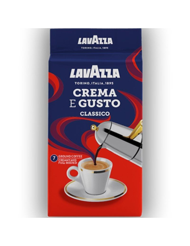 Café molido lavazza crema e...