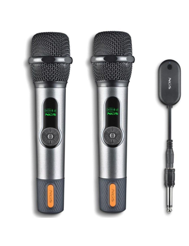 Pack de 2 micrófonos...